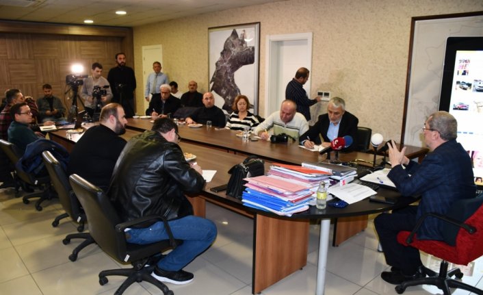 Karabük Belediye Başkanı Vergili, basın toplantısı düzenledi