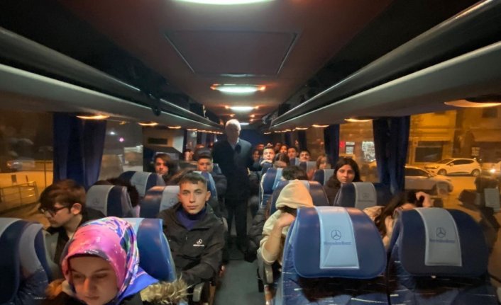 Taşköprü'de öğrenciler Çanakkale'ye gitti