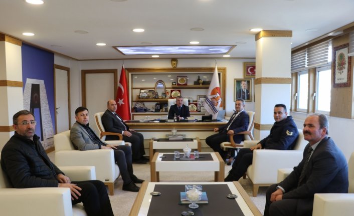 Büyükşehir Belediyesi Ulaşım Daire Başkanı Gürkan'dan Havza'ya ziyaret