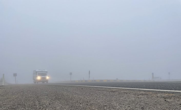 Kastamonu'da sis etkili oluyor