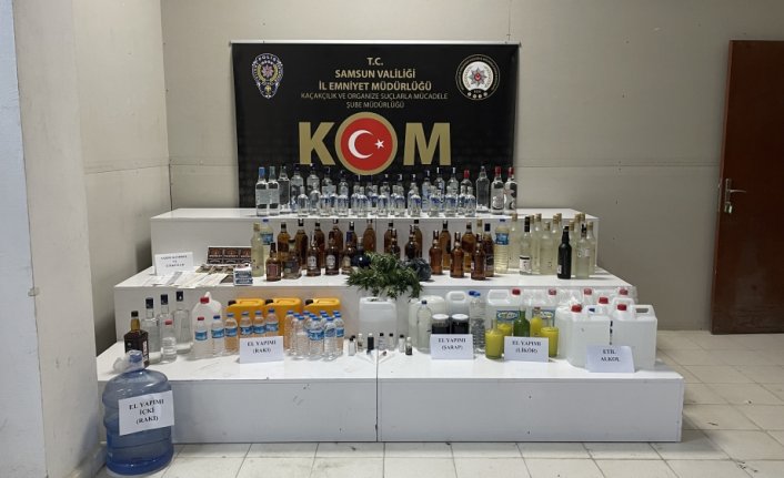 Samsun'da “Zincir 2“ operasyonu kapsamında 19 zanlı yakalandı