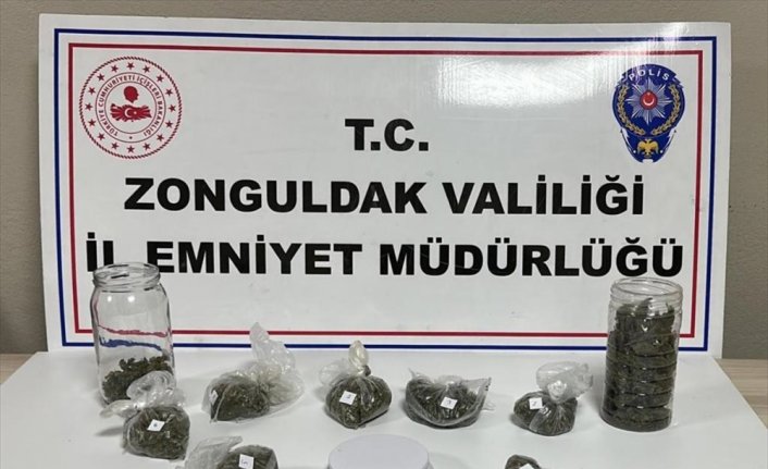 Zonguldak'ta uyuşturucu operasyonlarında 2 şüpheli tutuklandı