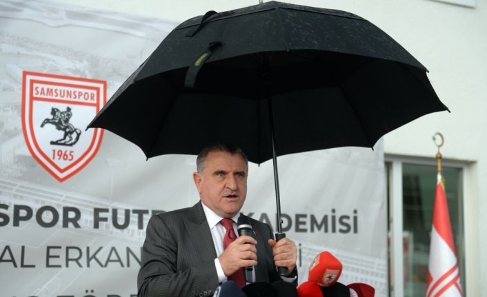 Yılport Samsunspor Mustafa Kemal Erkanat Altyapı Tesisleri törenle açıldı