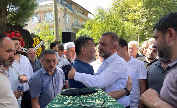 AK Parti Bartın İl Başkanı Yaşar Arslan'ın trafik kazasında ölen oğlu defnedildi