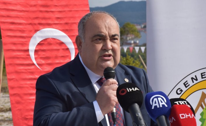 Adalet Bakanı Tunç, Amasra'da Maden Şehitleri Hatıra Ormanı açılışında konuştu: