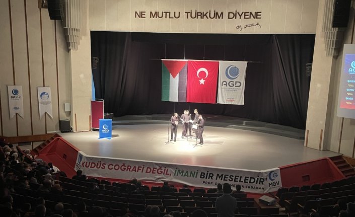 Trabzon'da “Mekke'nin Fethi ve Kudüs Gecesi“ programı düzenlendi