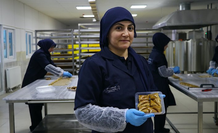 Bayburt'taki pestil ve köme tesisi kadınlara ekmek kapısı oldu