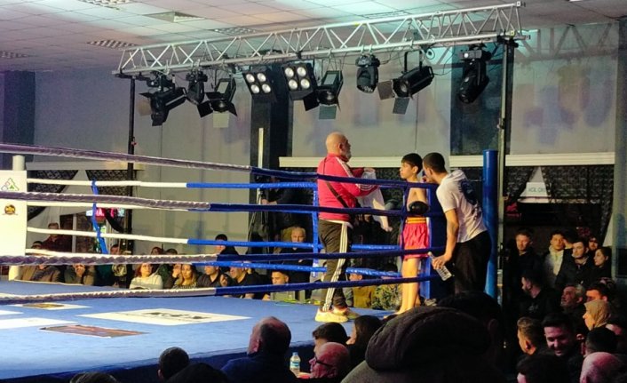 Düzce'de “Dünya Thai Boks K-1 Şampiyonlar Gecesi“ düzenlendi