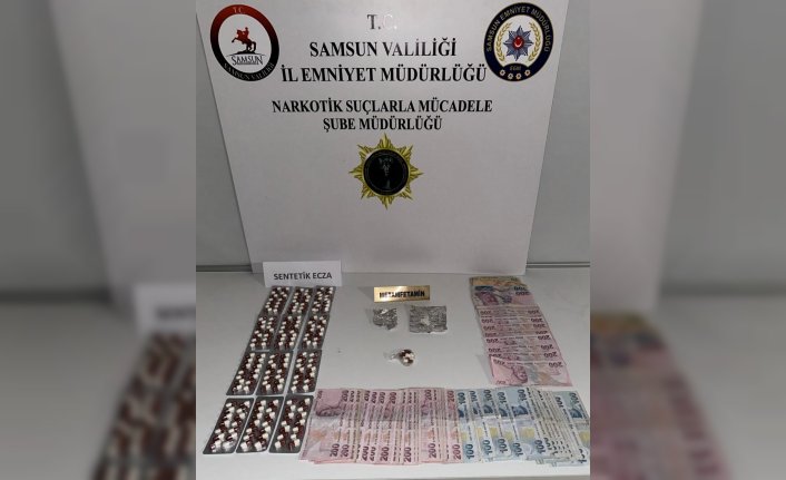 Samsun'da uyuşturucu operasyonlarında 36 şüpheli yakalandı