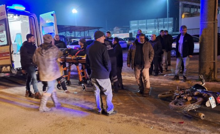 Samsun'daki trafik kazasında 1 kişi yaralandı