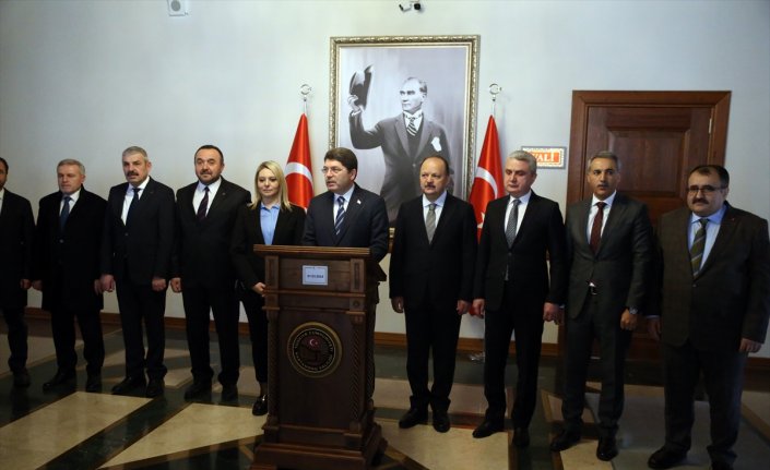 Adalet Bakanı Tunç, Kastamonu'da gündeme ilişkin açıklamalarda bulundu: (2)