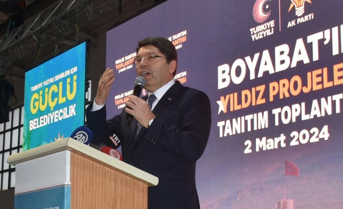 Adalet Bakanı Tunç, Sinop'ta konuştu: