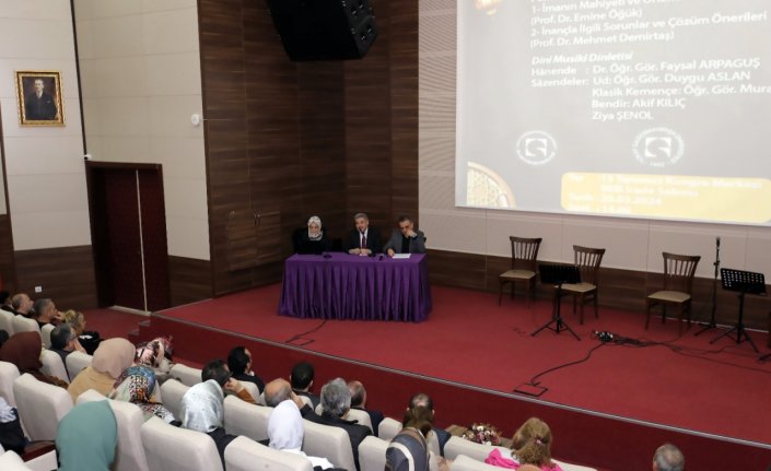 TOGÜ'de “Ramazan iklimi ve iman bilinci“ konulu panel gerçekleştirildi