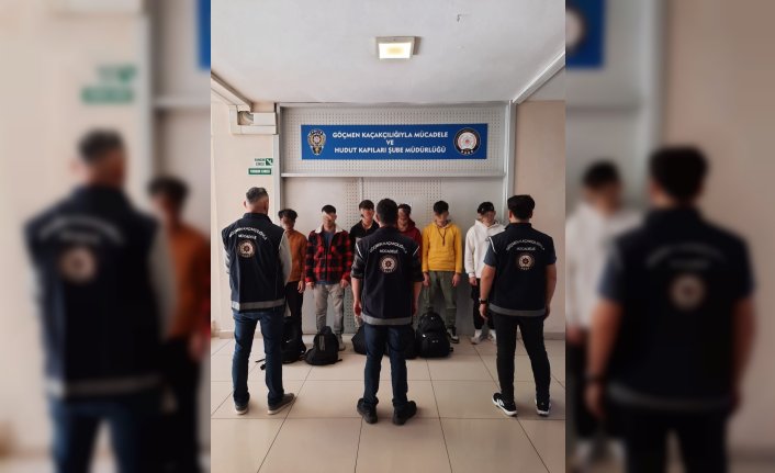 Zonguldak'ta 6 düzensiz göçmen yakalandı