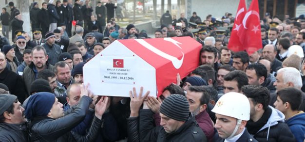 Şehit Polis Memuru Tanrıkulu Memleketi Sinop'ta Son Yolculuğuna Uğurlandı