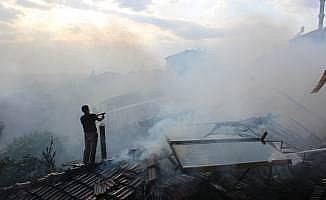 Tokat'ta ev yangını