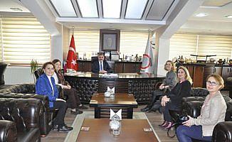 Türk Kadınlar Birliği'nden Başkan Özdemir'e ziyaret