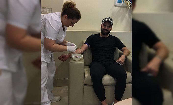 Çaykur Rizesporlu Mehmet Uslu, sağlık kontrolünden geçti