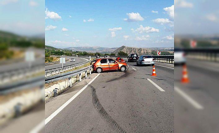 Amasya'da trafik kazaları: 12 yaralı
