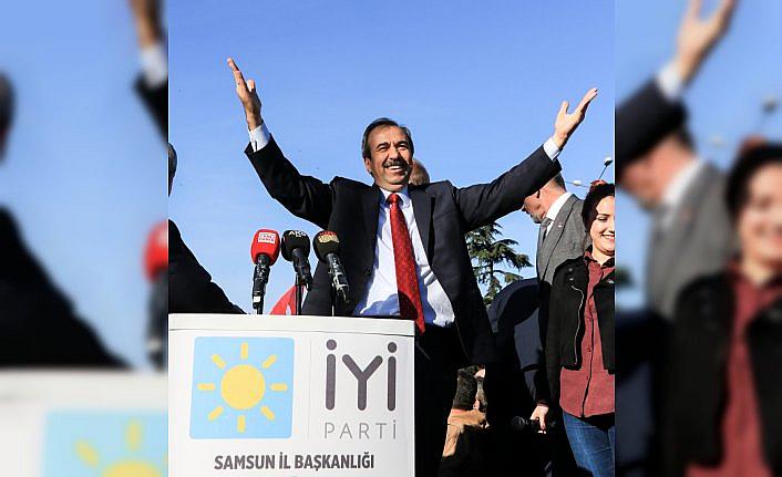 İYİ Parti, Samsun Büyükşehir Belediye Başkan adayını tanıttı