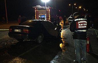 Samsun'da otomobil ile tır çarpıştı: 2 ölü, 1 yaralı
