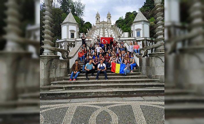Şehit Erkut Yılmaz MTAL öğrencileri staj için Portekiz'de