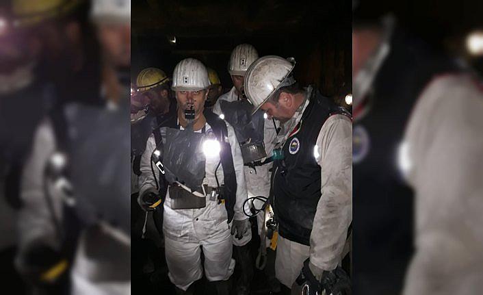 Zonguldak'ta maden ocağında kurtarma tatbikatı