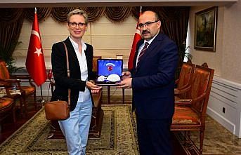 Avusturya'nın Ankara Büyükelçisi Tilly'den, Ustaoğlu'na ziyaret
