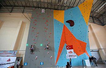 Spor Tırmanış Türkiye Şampiyonası, Trabzon'da yapıldı