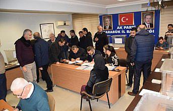 Karabük'te AK Parti delege seçimi tamamlandı