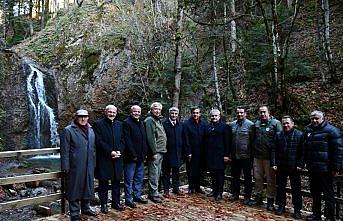 Vali Gürel ve milletvekilleri Baklabostan Tabiat Parkı'nı inceledi