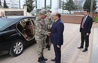 3. Ordu Komutanı Korgeneral Öngay'dan Trabzon Valisi Ustaoğlu'na ziyaret