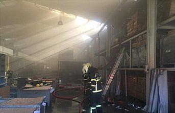 Amasya'da bir fabrikada yangın çıktı