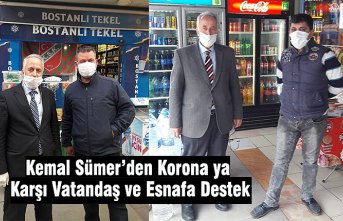 Kemal Sümer’den Korona ya Karşı Vatandaş ve Esnafa Destek