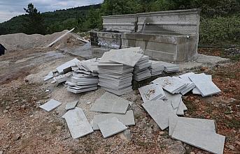 Karabük'te hayırseverin yaptırdığı çeşmeler tahrip edildi