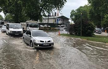 Zonguldak'ta şiddetli yağış etkili oldu