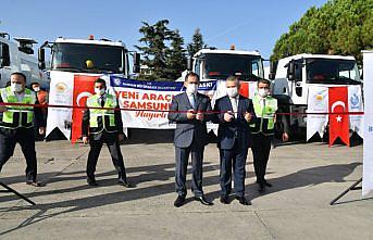 Samsun Büyükşehir Belediyesi araç filosunu genişletti