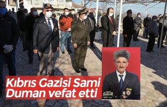 Kıbrıs Gazisi Sami Duman vefat etti