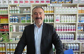 Ladik Ziraat Odası Başkanı Demir, zirai ilaç satışlarının devam ettiğini bildirdi