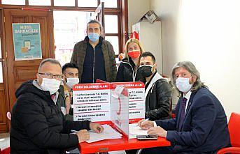 Zonguldak'ta basın mensupları kan bağışı kampanyası düzenledi