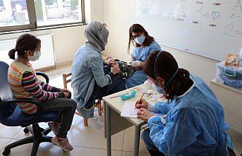 Havza'da özel öğrencilere yönelik diş taraması yapıldı
