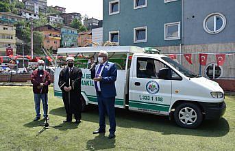Ereğli'de Kovid-19'dan hayatını kaybeden belediye personeli için tören düzenlendi