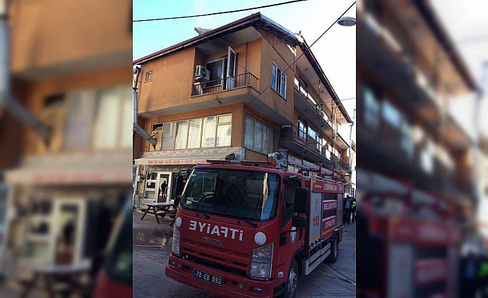 Karabük'te ev yangını hasara neden oldu