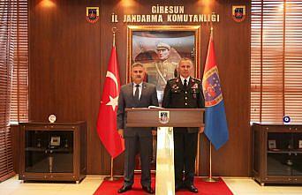 Giresun Emniyet Müdürü Aktaş, İl Jandarma Komutanlığını ziyaret etti