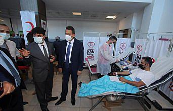 Sinop'ta Türk Kızılay kan bağışı kampanyası başlattı