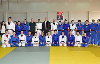 Gençler Avrupa Judo Şampiyonası'na katılacak milli takım, Trabzon'da kampa girdi