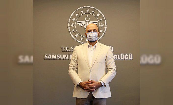 Mavi renge dönen Samsun'da hastaneye yatış oranları azaldı