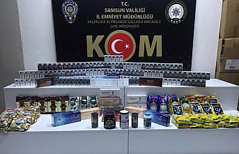 Samsun'da kaçakçılık yaptığı iddia edilen kişi yakalandı