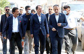 Yeniden Refah Partisi Genel Başkanı Erbakan, sel felaketinin yaşandığı Bozkurt'u ziyaret etti: