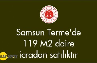 Samsun Terme'de 119 m² daire icradan satılıktır